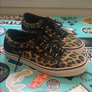 Cheetah Print Vans